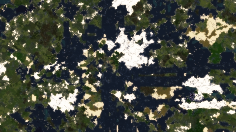 Dynmap-kartan i ett mjukfotografiskt filter.